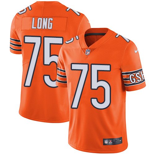 Nike Men & Women & Youth Bears 75 Kyle Long Orange NFL Vapor Untouchable Limited Jersey,We sell and wholesale Nike Men & Women & Youth Bears 75 Kyle Long Orange NFL Vapor Untouchable Limited Jersey on line form chian!